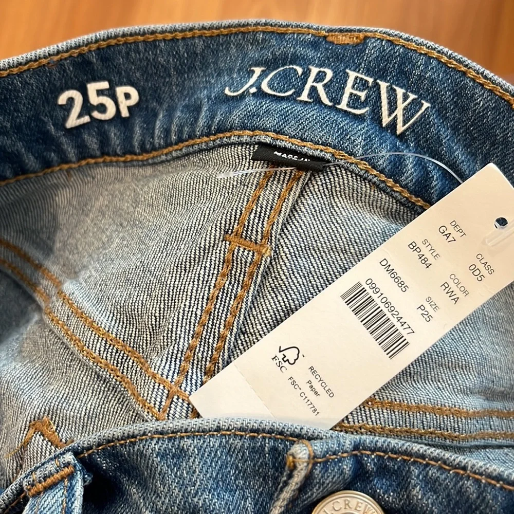 J.Crew High-rise '90s classic straight jean in Rouses wash